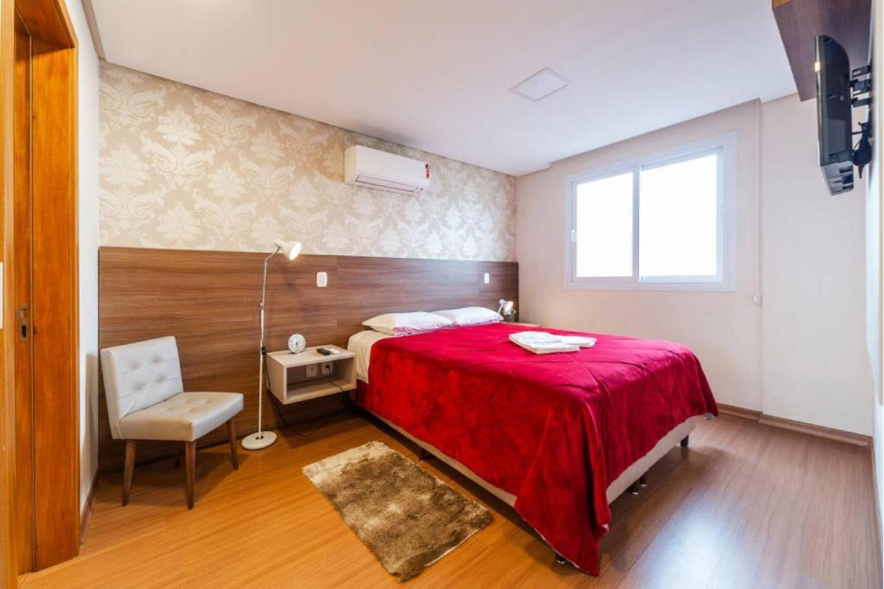 Lindo Apto De 2 Quartos Em Gramado - Ed Paradiso ภายนอก รูปภาพ